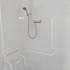 Part of the disabled shower